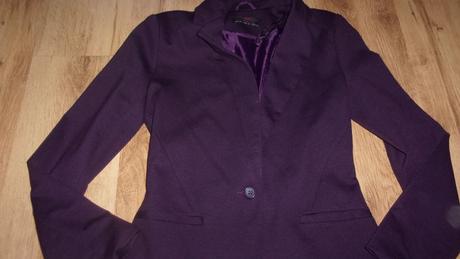 Fialové sako zn. new look, vel. 38, new look,38