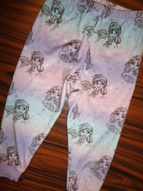 Luxusní flísové kalhoty frozen, george,98