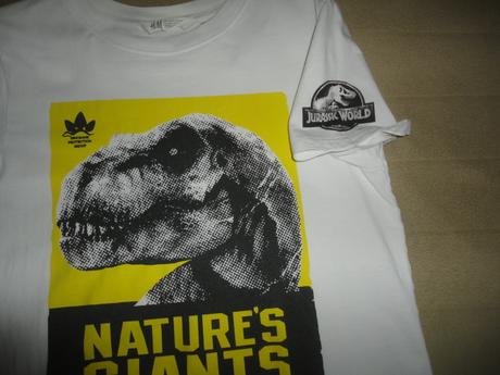 Supr triko hm-jurský park, vel. 158/164, h&m,164