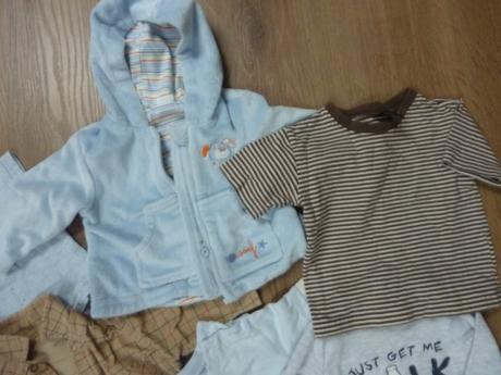 Mix oblečení vel. 62-74 - 18ks, 68–80