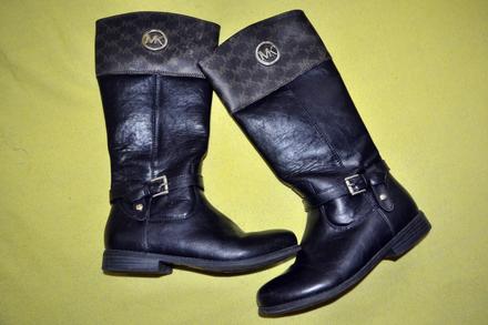 Kvalitní dívčí kozačky michaels kors v.33, michael kors,33