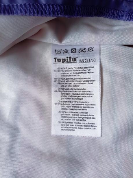Bunda nepromokavá do deště 122/128 lupilu, lupilu,122