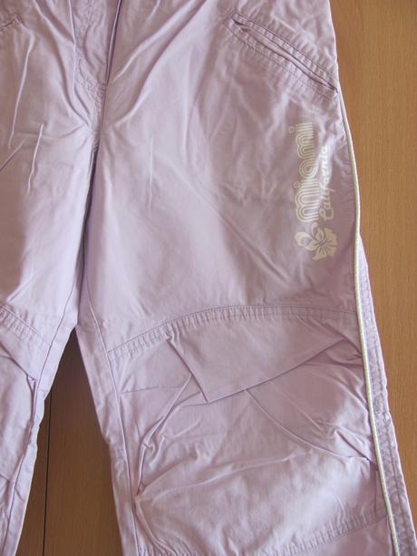 Letní světle fialové 3/4 kalhoty, 146