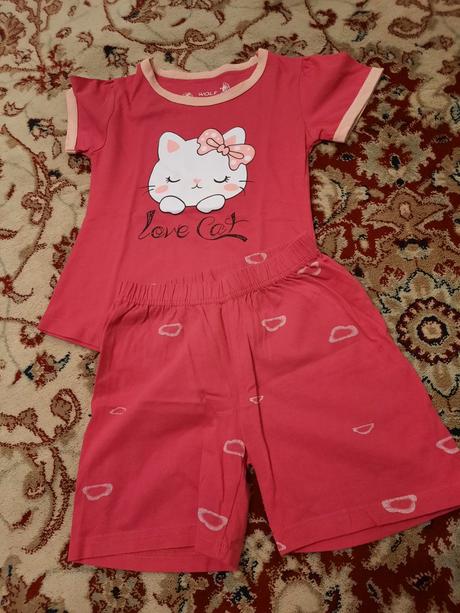 Pyžamo s kočičkou, wolf,98