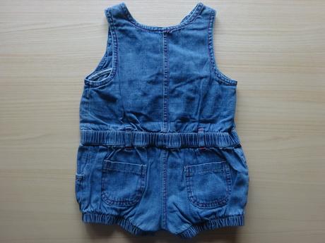 Džínový letní overál, vel. 86, baby,86