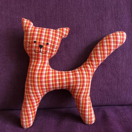 Veselá látková kočička, 