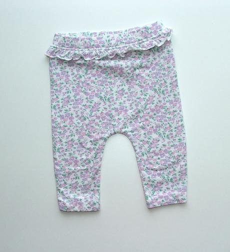 H592 květované legíny vel. 62, matalan,62