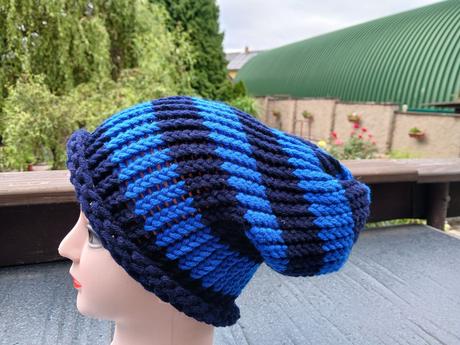 Pletené spadlé čepice (různé barvy), 36 - xxxl