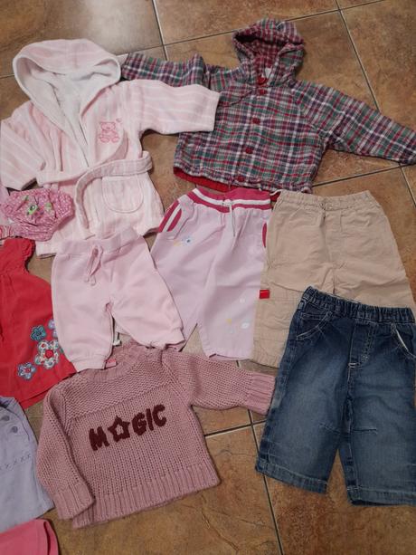 Dívčí set/balík , vel. 62/68, 68–80