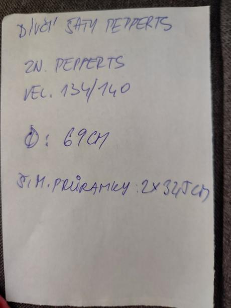 Dívčí šaty pepperts,vel 134/140, pepperts,134