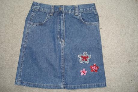 Riflová sukně, outfit,122