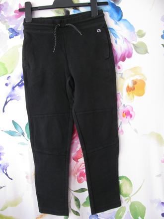 Černé bavlněné chlapecké tepláky gap, gap,140