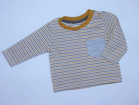 H1153 pruhované chlapecké triko vel. 56, tu,56