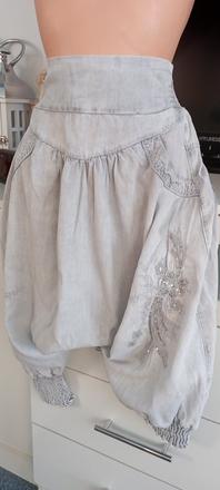 3/4 baggy/nasrávačky/harémky vel."28", 