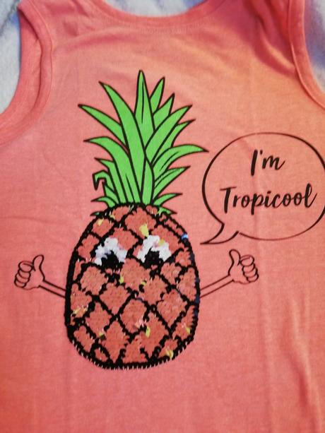 Sada tilka a šortek vel.128 s měnícím se obrázkem., 128