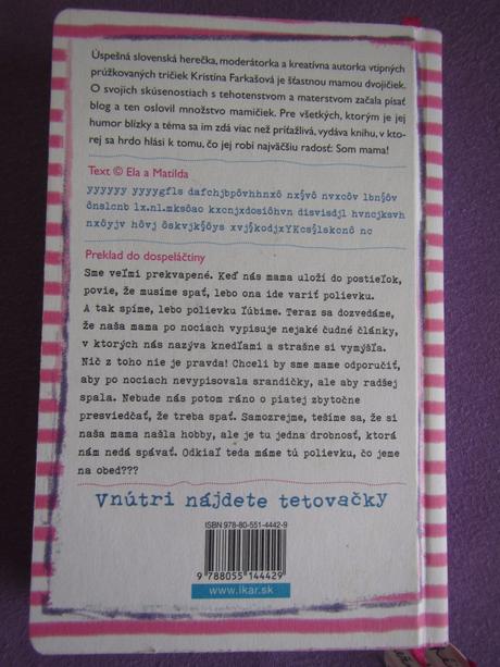 Som mama - kristína farkašová, slovensky,