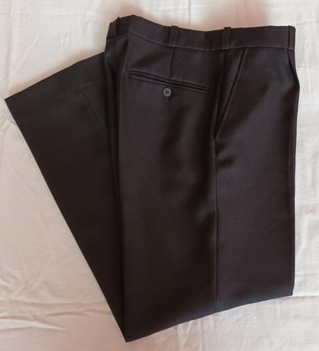 Chlapecké společenské kalhoty černé, 40