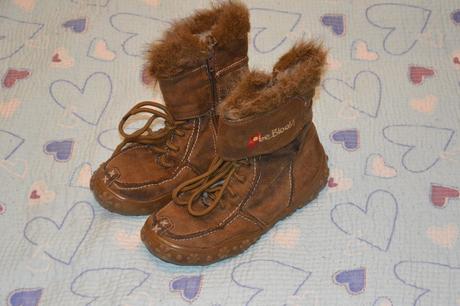 Hnědé zimní/ podzimní kozačky, semišové, oteplené, 32