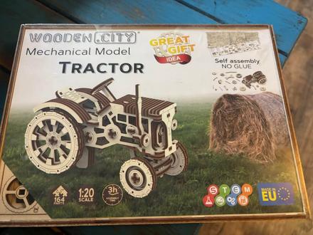 Nové nerozbalené 3d puzzle dřevěné, 