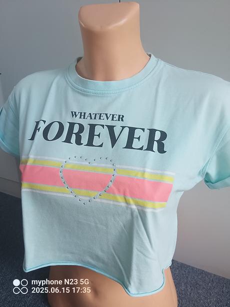 Crop-top zn."girls" vel."134-140", 134