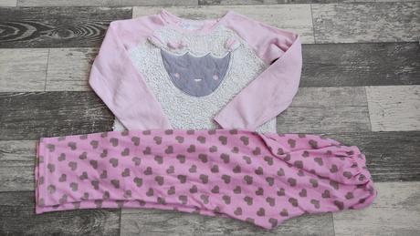Pyžamo fleece dívčí v.134/140, young dimension,134