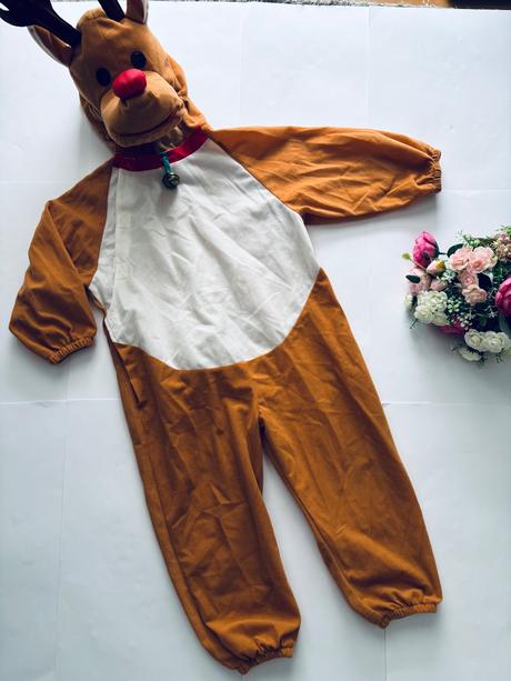 An20/ kostým vánoční sob rudolf - v.3/4 roky,