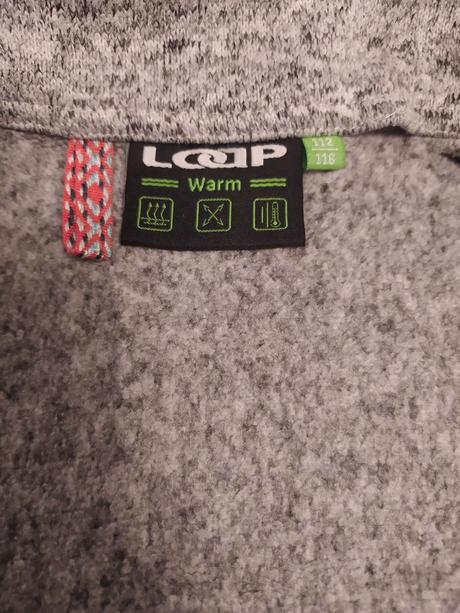 Funkční mikina loap warm 110/116, loap,110