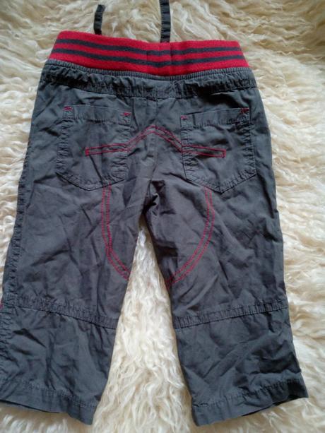 Zateplené kalhoty šustky zn.minoti,vel.68/80, minoti,68