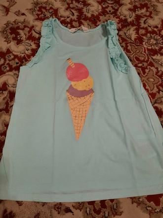 Tílko se zmrzlinou, h&m,134