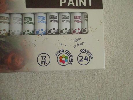 Akrylové barvy 12 ml 24 ks, 
