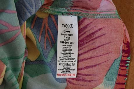 Šaty vel. 3 roky, next,98
