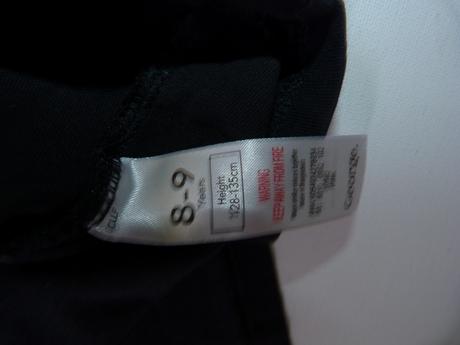 Černé tílko vel. 134, george,134