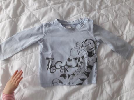 Komplet košile a trička tiger, disney, c&a,68