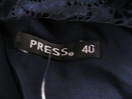 Luxusní dámské, dívčí společenské modré šaty, 40