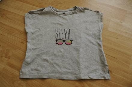 Sede tricko v vystrihem na ramenou vel. 128 alive, prince oliver,128