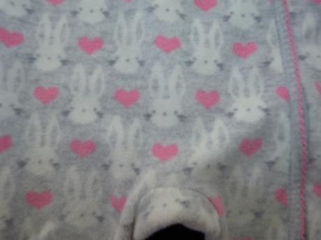 Flísový overálek se zajíčky vel.86, next,86