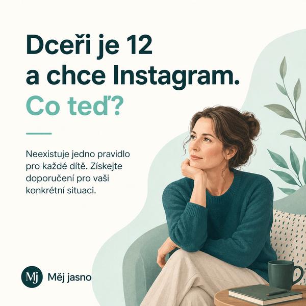 Jak poznat, jestli dítěti sociální síť povolit? Hledáme rodiče 7–14 let do pilotu.