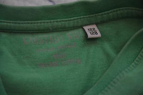 122 zelené bavlněné triko dlouhý rukáv, 122