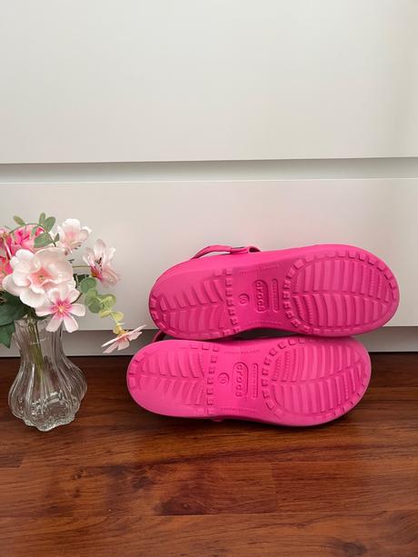 Crocs mary jane růžové w10/eu 42-43 originál, crocs,42