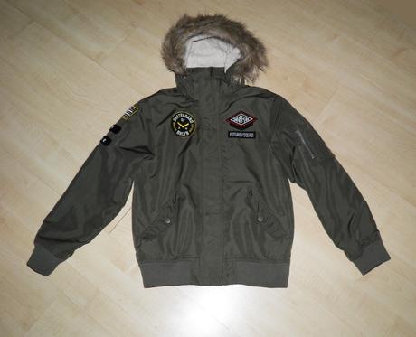 Top stav - zimní bunda - vel.146/152, h&m,152