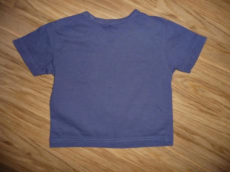 Modré triko next 6-9m-vel.74, next,74