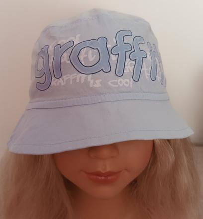 Modrý bavlněný klobouček, 92