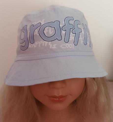 Modrý bavlněný klobouček, 92