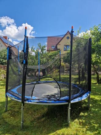 Dětská zahradní/venkovní trampolína, 250-299 cm