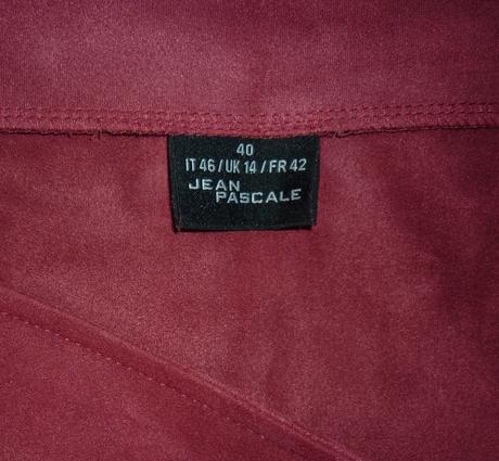 Cihlově červená dámská sukně takko fashion, takko,40