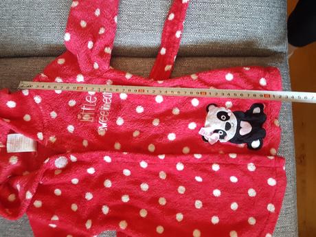Fleesový župan značky baby, vel. 9-12 měsíců., 74