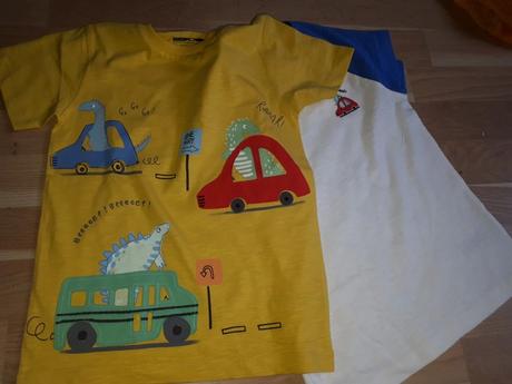 2x trička next 122, next,122