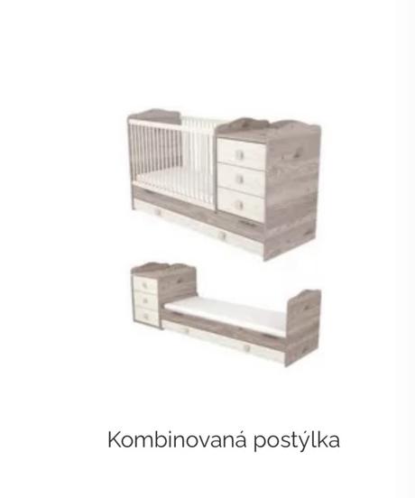 Dětská rostoucí postýlka, šířka (cm): 65,délka (cm): 170