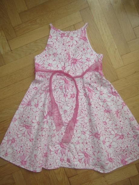 2x letní šaty, 122, adams,122