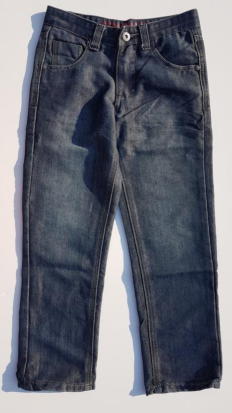 L238	chlapecké rifle vel. 128, denim co,128